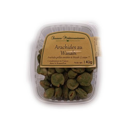 Arachides au Wasabi barquette 140g