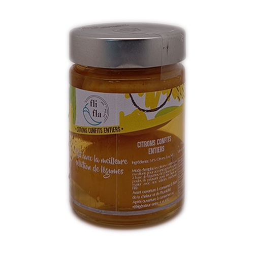 Citrons confits entiers bocal 180g