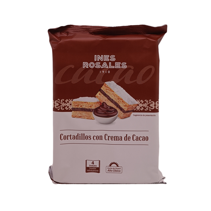 Cortadillos Ines Rosales Crème de Cacao noisettes sachet 144g
