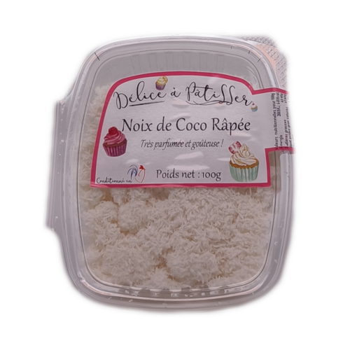 Noix de coco rapée barquette 100g