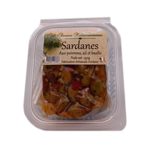 Olives Sardanes barquette 250g