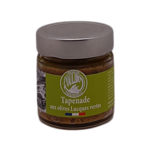 Tapenade au olives Lucques vertes bocal 100g