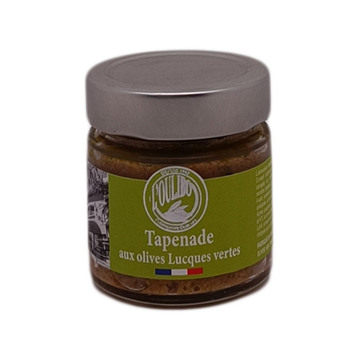 Tapenade au olives Lucques vertes bocal 100g