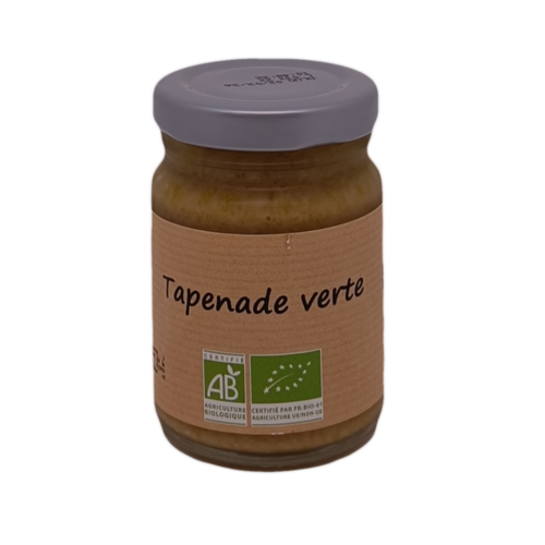 Tapenade d'Olives vertes Bio bocal 90g